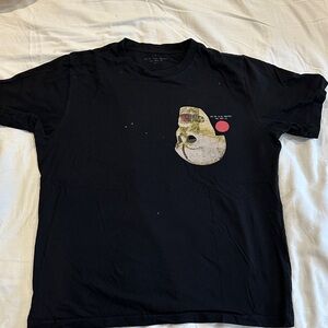 Black Graphic Men's T-Shirt